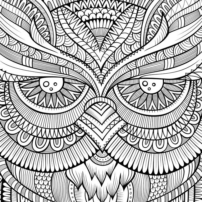 Owl Eyes by Olga Kostenko