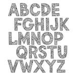 Patterned Alphabet by Olga Kostenko