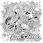 Happy Thanksgiving by Olga Kostenko