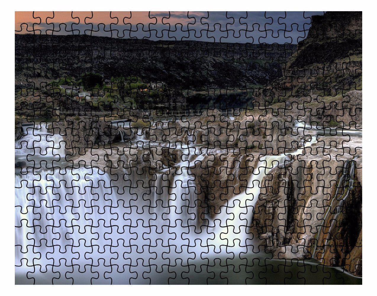 Puzzle- Shoshone Falls