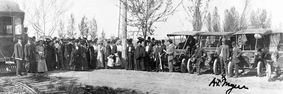Caldwell Opening College heights Addition 1910