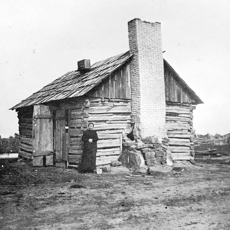 Caldwell Buildings - 1st Log Cabin